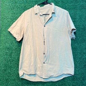 Large mens button down shirt